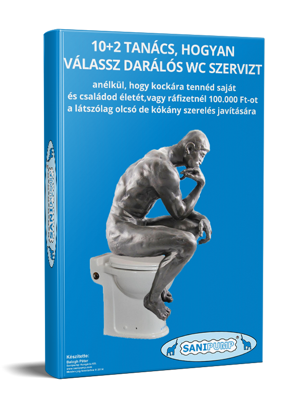 Darálós WC javítás