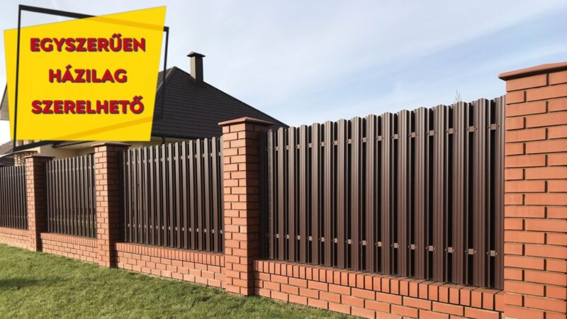 WPC kerítés elemek: tartós termékek az XXL kerítéstől